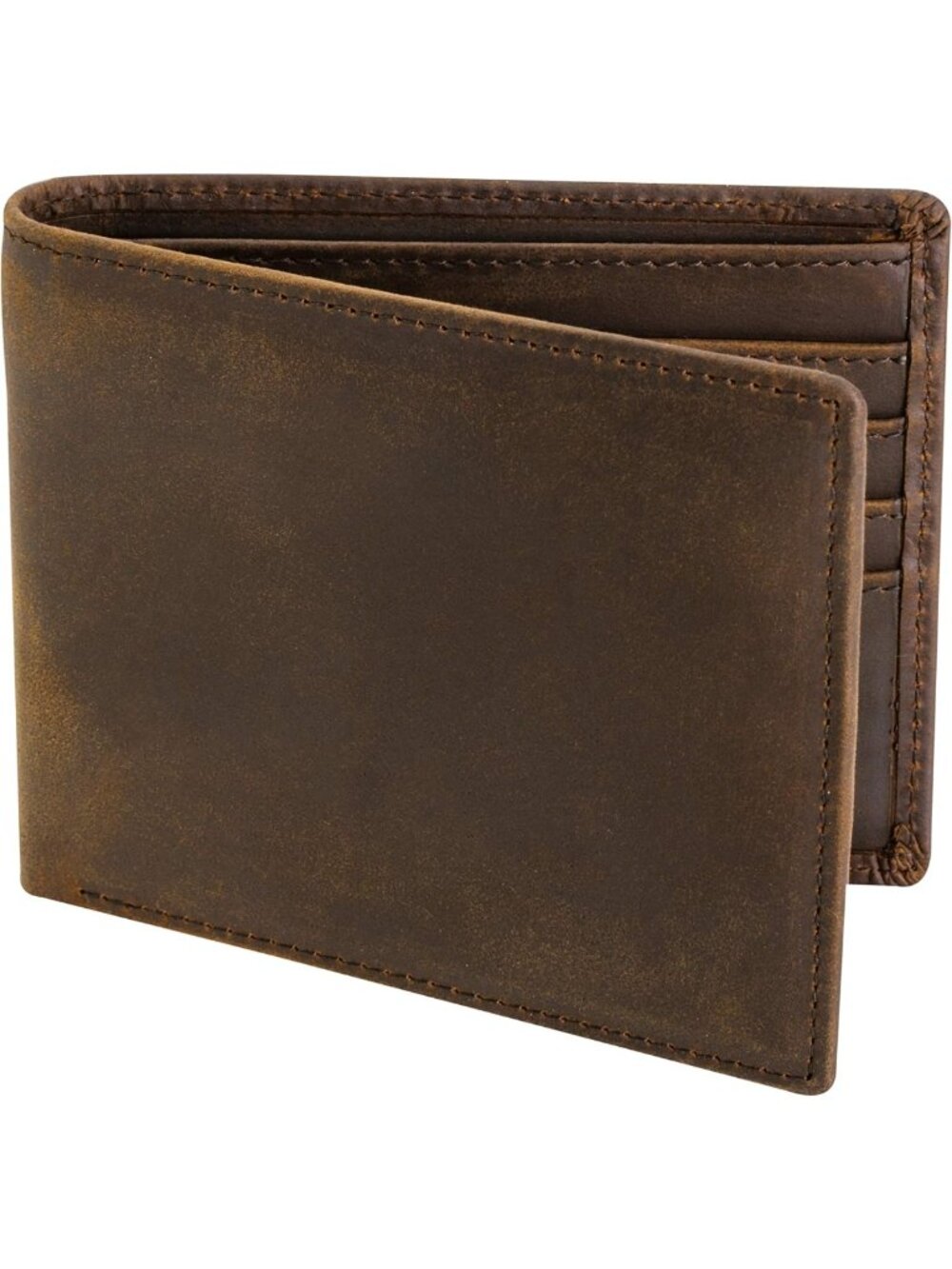 RFID Blocking Leather Bifold Wallet for Men | Slim Design, Extra Capacity, 2 ID